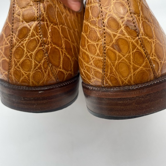 Monticelli Genuine Alligator Shoes Size 9 - Picture 9 of 14